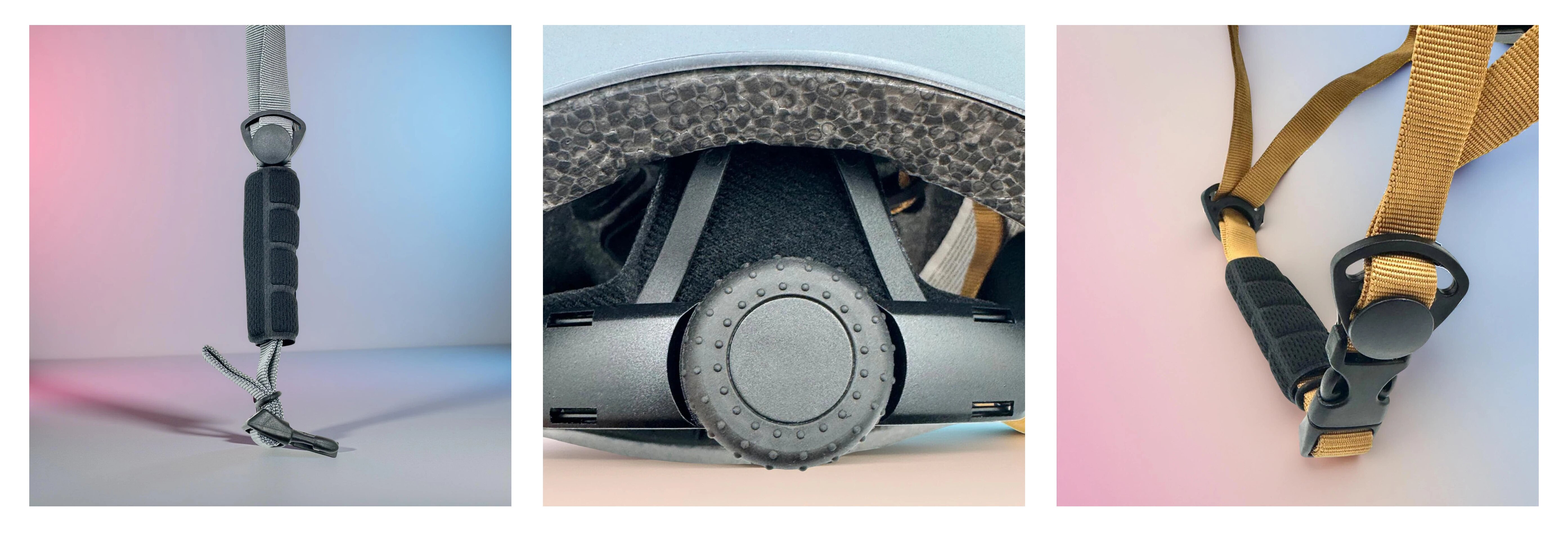 SKITT Dětská přilba NEXUS Edition, Cool Grey detaily